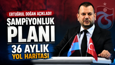 Trabzonspor'un şampiyonluk yol haritası