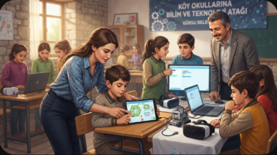 Gürsu Belediyesi'nden Köy Okullarına Bilim ve Teknoloji Atağı